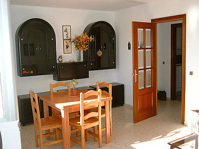 Wohnraum Beispiel Economy Apartment, Spanisch Sprachreisen