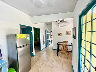 Wohnbereich in der Residenz der Sprachschule Sámara