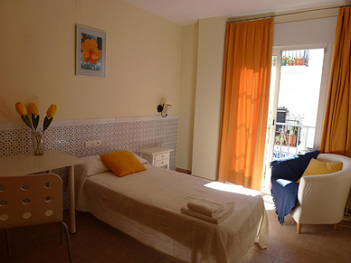 Exemple de chambre individuelle, séjour linguistique en espagnol