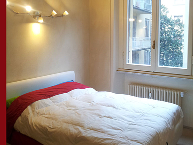Beispiel Schlafzimmer Apartment, Sprachreisen Florenz