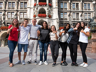 Escursione congiunta con la scuola di lingua di Monaco