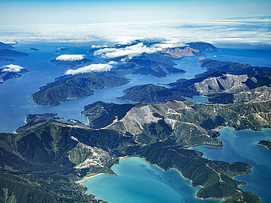 Marlborough Sounds aus der Vogelperspektive – Sprachreise nach Nelson mit einmaligen Küstenlandschaften