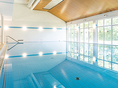 Hallenbad im Humboldt-Institut Bad Schussenried