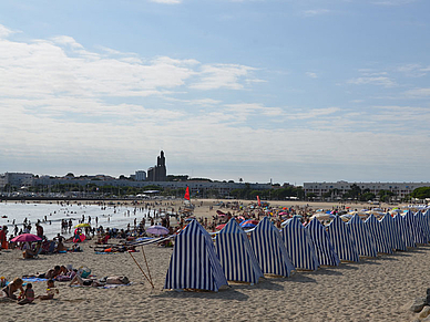 Plage à Royan, séjours linguistiques en France