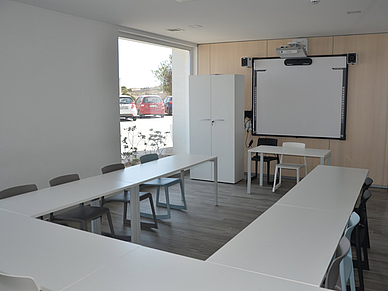 Klassenzimmer in der Salini Residenz - Schüler Sprachschule Malta