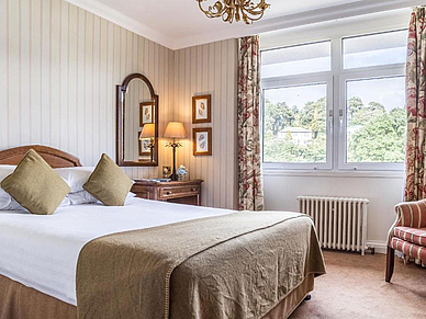 Exemple : chambre double à l'hôtel Imperial, Torquay - Hébergement pendant un séjour linguistique en Angleterre