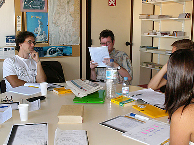 Portugiesischunterricht an der Sprachschule Porto