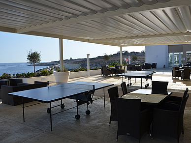 Außenbereich Club Salini, Malta Schüler Sprachreisen