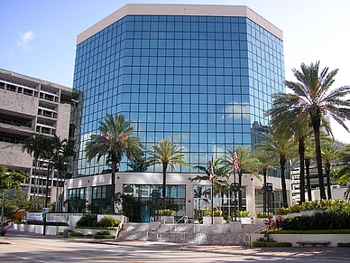 Außenansicht der Englisch Sprachschule Fort Lauderdale