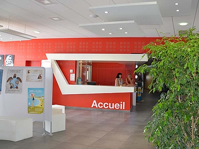 Hall d'accueil Carel Royan