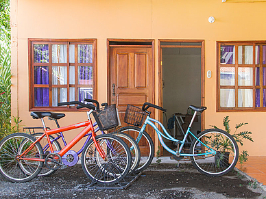 Ingresso alla casa privata, vacanze linguistiche in Costa Rica