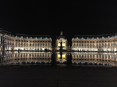 Gespiegelte Architektur, Französisch Sprachreisen für Erwachsene