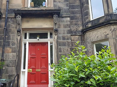 Ingresso casa privata, scuola di inglese Corsi di inglese Edimburgo