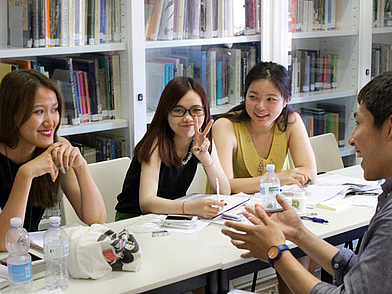 Interaktiver Unterricht an der Linguaviva Sprachschule in Florenz
