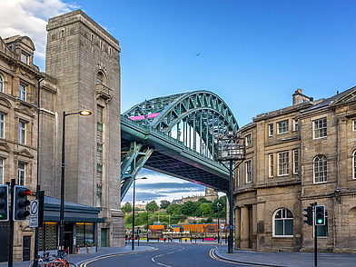 Soggiorno linguistico a Newcastle, nel cuore della città, vicino al Tyne Bridge