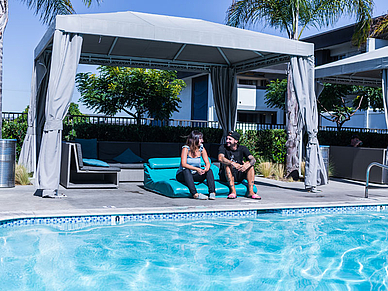 Piscina - Appartamento Pacifc Beach Superior, Viaggio studio San Diego