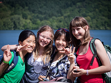 Étudiants à Vichy - Cours de français en France