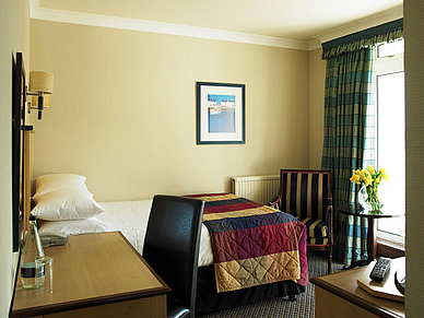 Beispiel Einzelzimmer im Hotel Imperial - Unterkunft bei der Torquay Business Sprachreise
