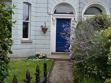 Eingang Privathaushalt, Sprachreisen nach Irland