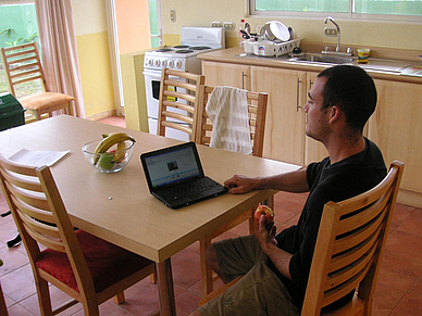 Salle commune, cours d'espagnol