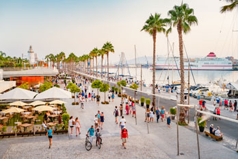 Young Adults Spanisch Sprachreise Málaga, Spanien